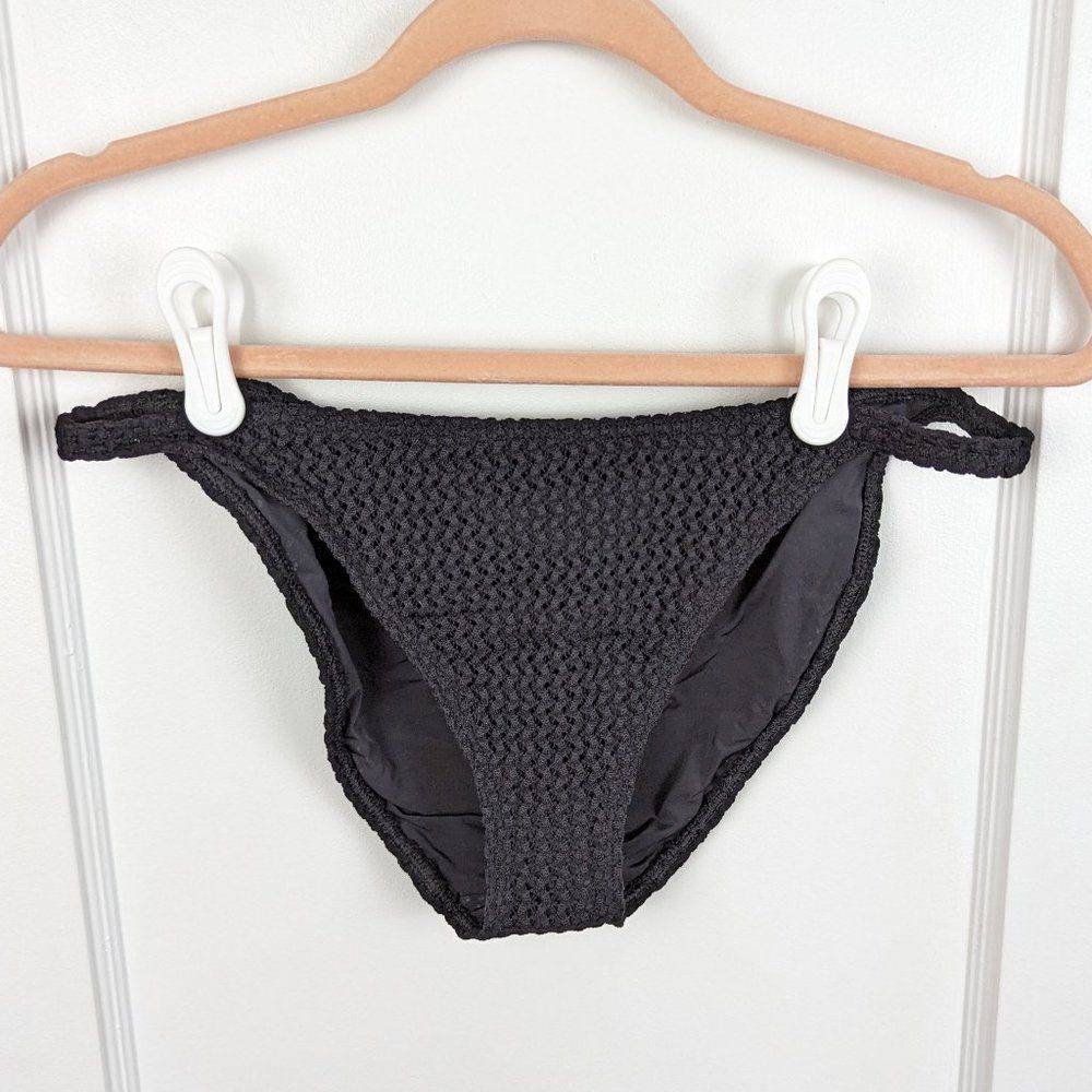 Andie | NWT The Tropez Bottom Bikini Bottom in Black Size Large